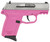 SCCY Industries CPX-2TTPKG3 CPX-2 Gen3 9mm Luger Caliber with 3.10" Barrel, 10+1 Capacity, Pink Finish Picatinny Rail Frame, Serrated Stainless Steel Slide, Polymer Grip & No Manual Thumb Safety - 810