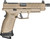 Springfield Armory XDMET9459FHCOSP XD-M Elite OSP 9mm Luger 4.50" TB 22+1 Flat Dark Earth Flat Dark Earth Cerakote Steel Slide Flat Dark Earth Interchangeable Backstrap Grip - 706397932497