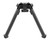 Magpul MAG1174-BLK MOE  made of Polymer with Black Finish, Rubber Feet, 7-10" Vertical Adjustment - 840815137894