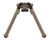 Magpul MAG1174-FDE MOE Bipod made of Polymer with Flat Dark Earth Finish, Rubber Feet, 7-10" Vertical Adjustment & Sling Stud, M-LOK Adapter Attachment - 840815137900
