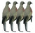 Lucky 4 Clip On Doves W/ Stake - 605093300206