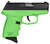 SCCY Industries CPX3CBLGRDRG3 CPX-3 RD 380 ACP 10+1 2.96" Lime Green Polymer/Serrated Black Nitride Stainless Steel Slide/Finger Grooved Lime Green Polymer Grip - 810099571288
