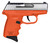 SCCY Industries CPX3TTORRDRG3 CPX-3 RD 380 ACP 10+1 2.96" Orange Polymer/Serrated Stainless Steel Slide/Finger Grooved Orange Polymer Grip - 810099571493
