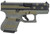 Glock UA265S204OP G26 Gen5 Subcompact 9mm Luger  3.43" Barrel 10+1, Operator Flag Cerakote Frame & Front Serrated Slide, Modular Backstrap, Safe Action Trigger - 810100234478
