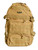 Rukx Gear ATICT3DT Tactical 3 Day Water Resistant Tan 600D Polyester with Molle, Hook & Loop Panel, 4 Storage Areas 16" x 10" x 10" - 813393017865