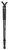 Truglo TG-8925XB Solid-Shot  Bipod Black 22-68" Aluminum - 788130025864