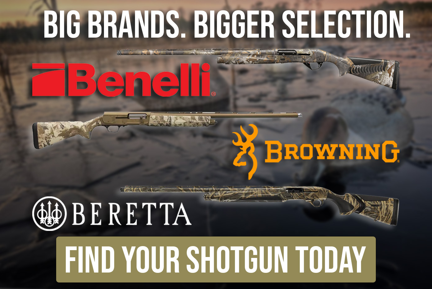 Find Your Shotgun Today