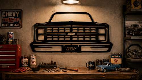 Chevy Squarebody Sign