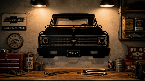 1967-72 Chevy C10 Truck Sign