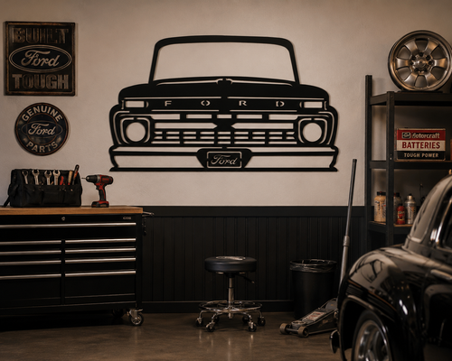 Ford F100 Truck Sign