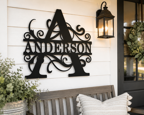 SPLIT LETTER MONOGRAM