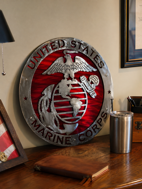 20" United States Marines Plaque
