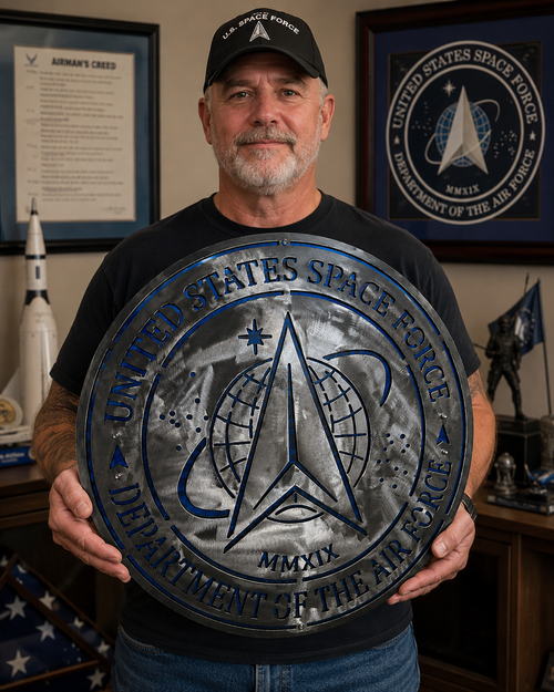 20" United States Space Force Plaque