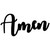 Amen Word Sign