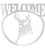 Big Buck Welcome Sign
