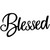 Blessed Word Sign