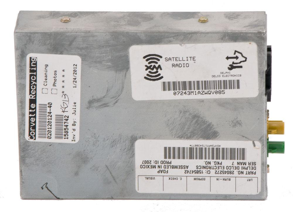 2005 - 2013 C6 Corvette Satellite Radio Digital Receiver OEM 15854742