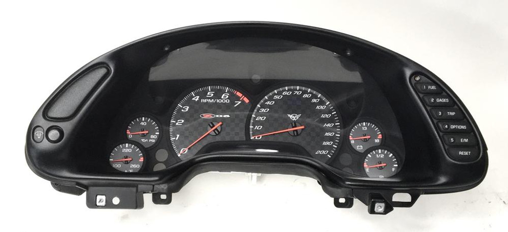2001 C5 Corvette Z06 Instrument Cluster Speedometer Non Heads Up Assembly OEM 10423488