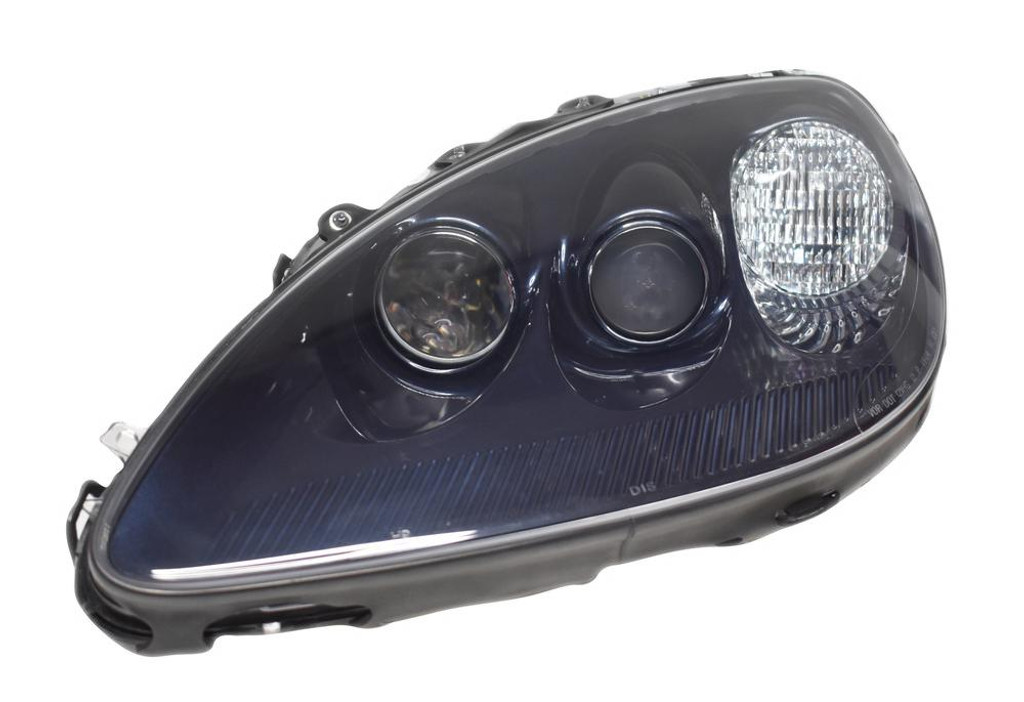 2013 - 2013 C6 Corvette Headlight Assembly Berlin Blue Metallic Night Race Blue (GXH) Driver Side (Left LH) OEM 22793013