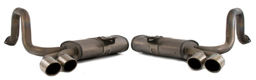 2001 - 2004 C5 Corvette Exhaust Muffler Set Base OEM 88895881