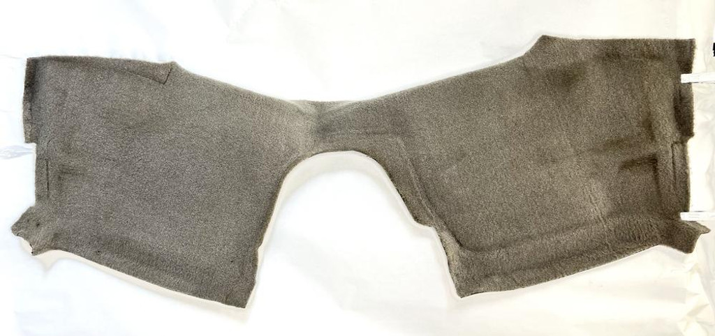 1988 - 1991 C4 Corvette Floor Extension Carpet Panel Smoke Gray OEM 10089542