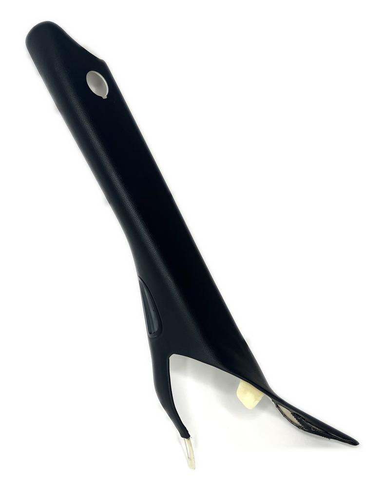 2005 - 2013 C6 Corvette Windshield Garnish Molding Black Ebony 19I Driver Side (Left LH) OEM 22790981