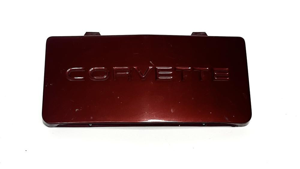 1984 - 1990 C4 Corvette Front Bumper Nameplate License Plate Cover