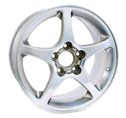 2000 - 2004 C5 Corvette Rear Wheel 18X9.5 Polished OEM 9593799