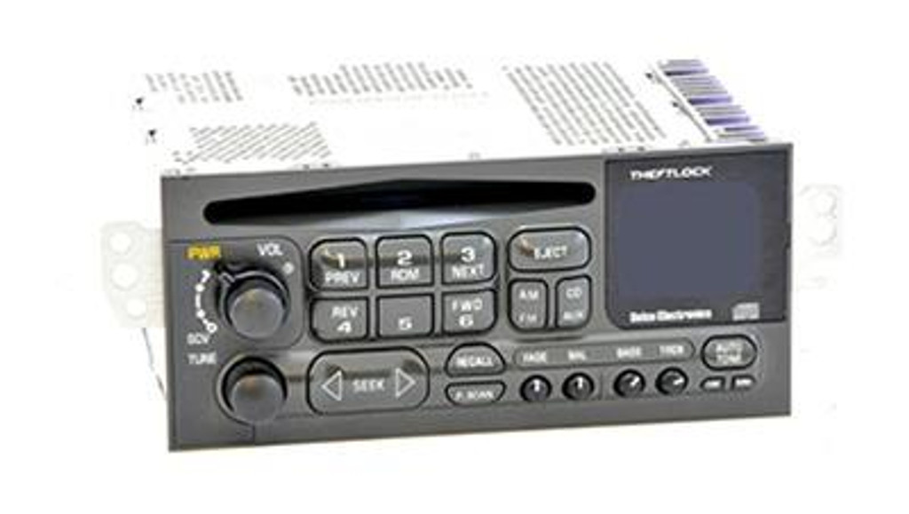 2000 - 2004 C5 Corvette Radio Stereo With CD Player OEM 9390211