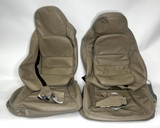 2005 - 2011 C6 Corvette Seat Cover Set Light Cashmere OEM 