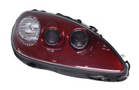 2006 - 2007 C6 Corvette Headlight Assembly Monterey Red Metallic Red Jewel (80U) Passenger Side (Right RH) OEM 15849080