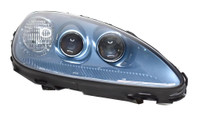 2012 - 2012 C6 Corvette Headlight Assembly (GLF) Space Blue Metallic, Carlisle Blue Metallic Passenger Side (Right RH) OEM 20936416