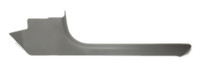1997 - 2004 C5 Corvette Door Sill Trim Plate Pewter 92I Passenger Side (Right RH) OEM 10430858