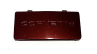 1984 - 1990 C4 Corvette Front Bumper Nameplate License Plate Cover OEM 14049269