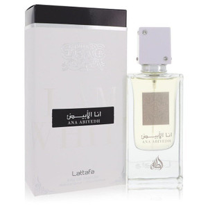 Ana Abiyedh I Am White by Lattafa Eau De Parfum Spray (Unisex) 2 oz (Women) V728-561339