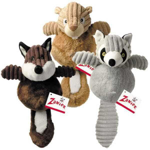 Zanies Country Crew Toy 4 Packs Squirrel N274-BP01ZW2811_04_11