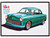 Skill 2 Model Kit 1949 Ford Coupe "The 49'er" 3-in-1 Kit 1/25 Scale Model by AMT F977-AMT1359