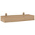 Wall Shelf Natural Teak Solid teak wood Medium Wall mounting A949-340754