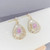 Transparent Drop Earrings Exaggerated And Refreshing Personality Q119-CJLX1223087