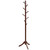 Adjustable Wooden Tree Coat Rack with 8 Hooks-Brown - Color: Brown D681-HW65612BN