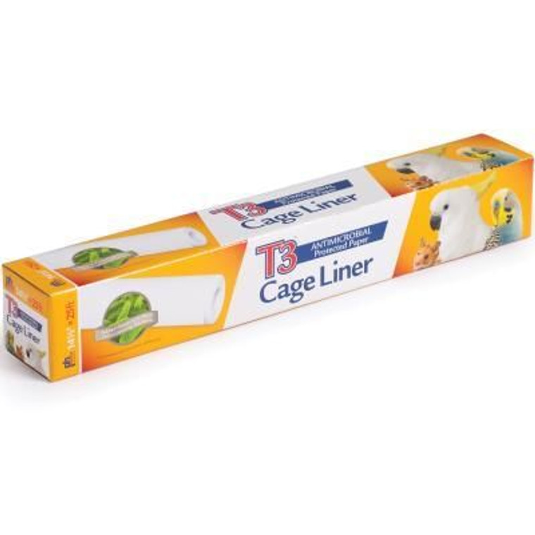 Prevue Pet T3 Bird Cage Liner Box 18025 N274-PV0118025
