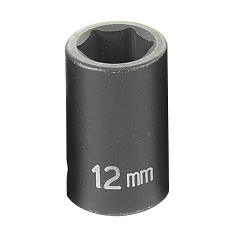 Grey Pneumatic SOC 12MM 3/8D IMP 6PT T398-GRE1012M