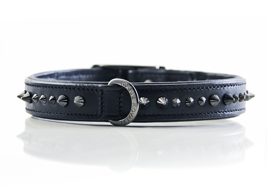 Ruthless Collar Slim Fit - Black & Black