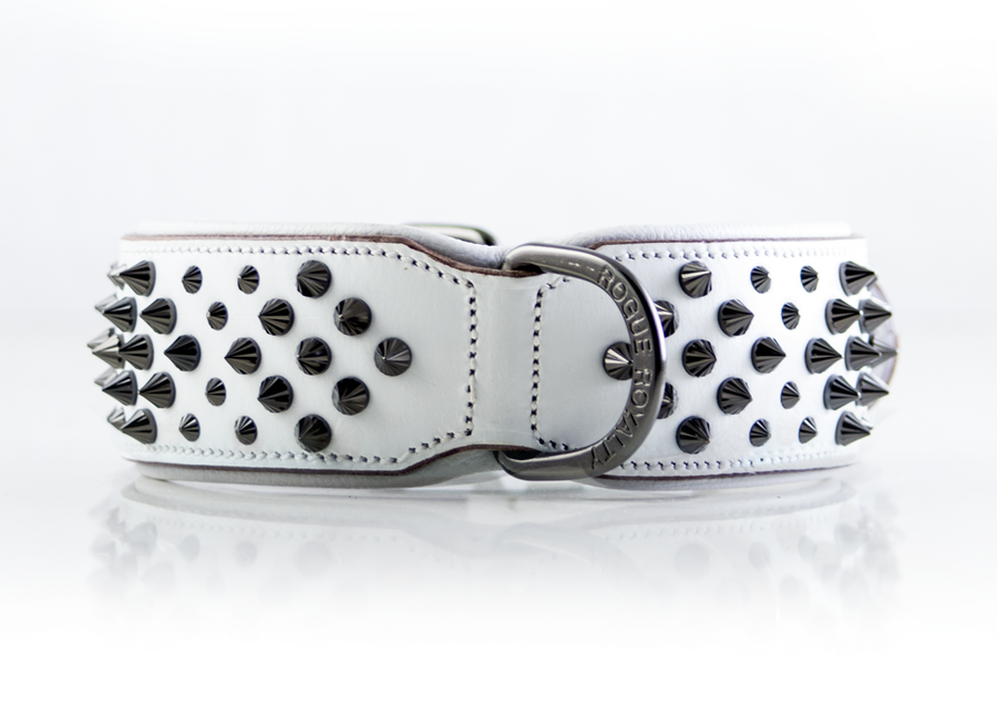 Ruthless Collar - White & Black 