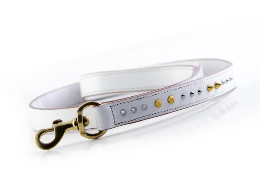 Imperial Iced Out Dog Leash - Gold