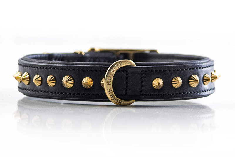 Ruthless Collar Slim Fit - Black & Brass 