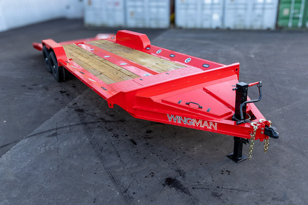 24' WMX Single Car Trailer 83" Wide (2) 7k Torsion Axles Slide Out