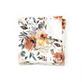 Cuddle Blanket - Vanilla Peach Floral