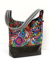 Out and About Tote - Paisley Color Splash