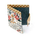 Bi-Fold Fabric Wallet - Georgian Floral